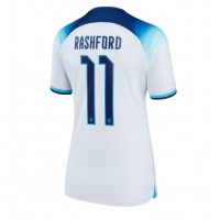 Maglie da calcio Inghilterra Marcus Rashford #11 Prima Maglia Femminile Mondiali 2022 Manica Corta